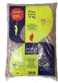 Pellets asturias – 1 Palets de 77 Sacos de 15kg